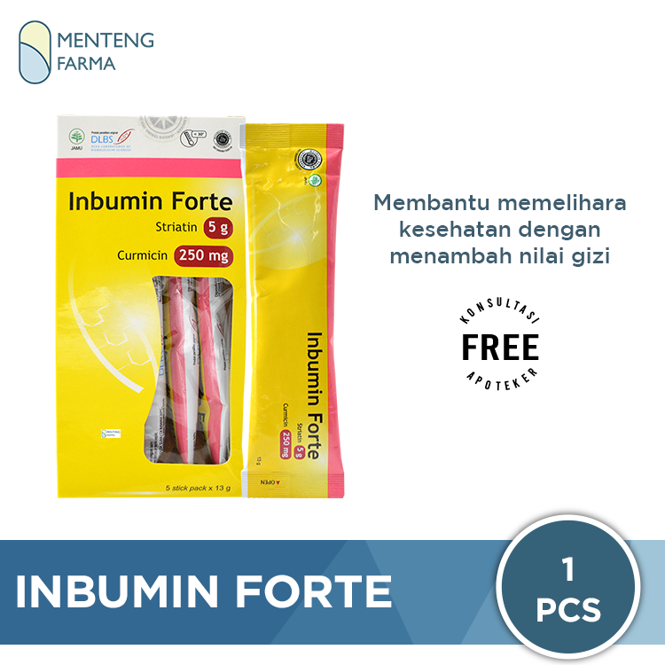 Inbumin Forte 1 Stick Pack - Suplemen Kesehatan – Apotek