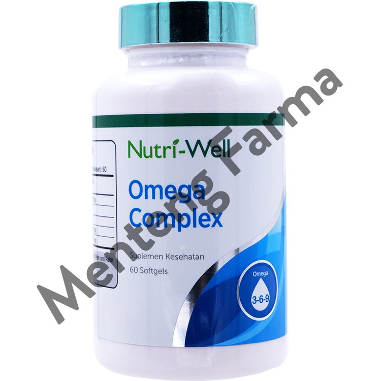 Nutriwell Omega Complex 60 Kapsul Vitamin Omega 3, 6, dan 9 Apotek