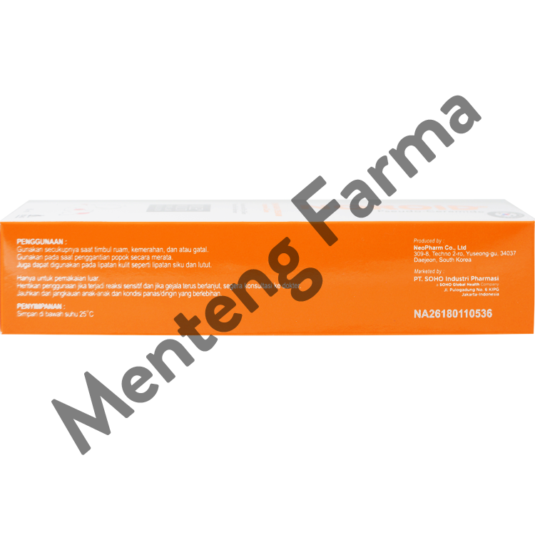 Noroid Derma Rash Cream 60 mL - Pelembab Kulit Bayi Dermatitis Atopik ...