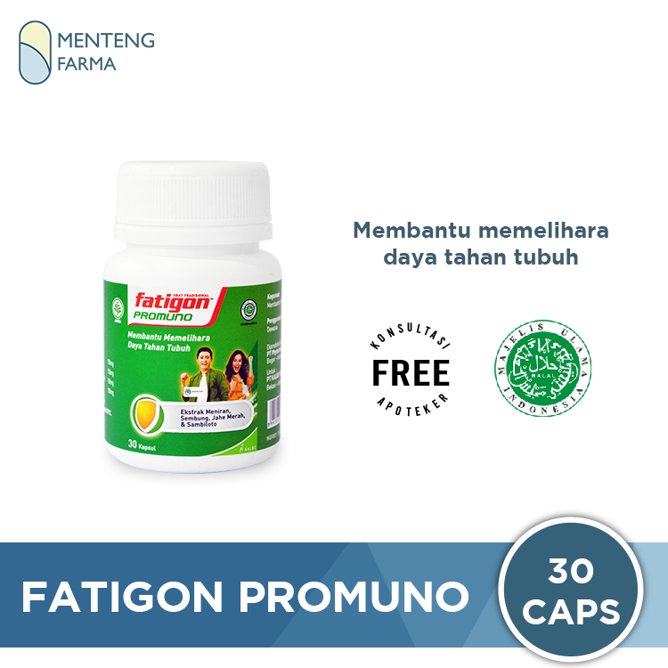 Fatigon Promuno 30 Kapsul - Suplemen Daya Tahan Tubuh – Apotek